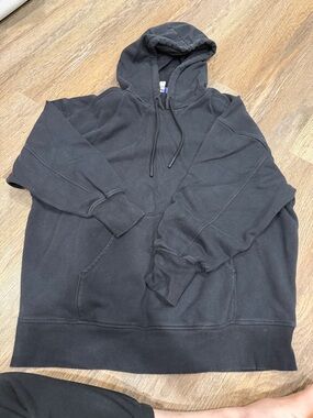 JoyLab Black Hooded Pullover Sweatshirt